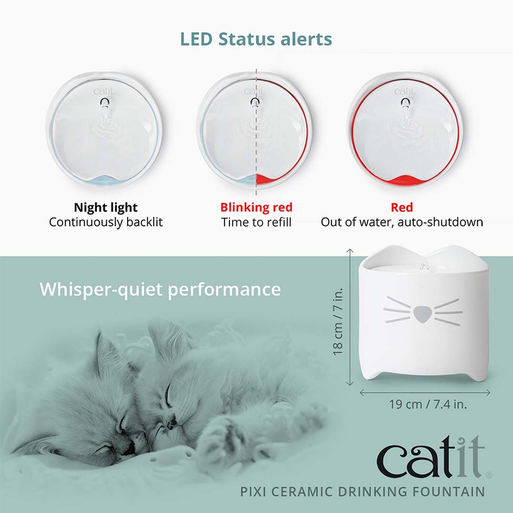 CA Pixi keramische drinkfontein