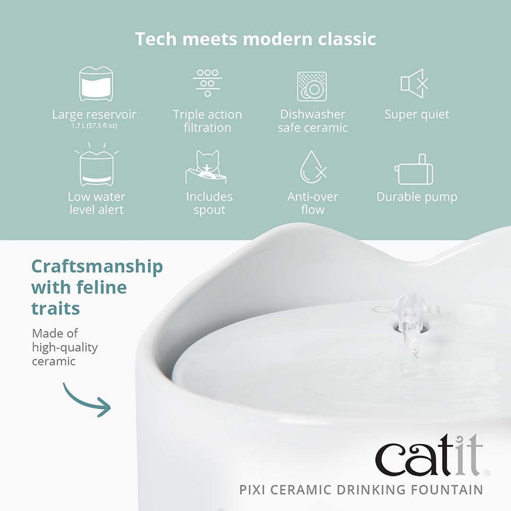 CA Pixi keramische drinkfontein