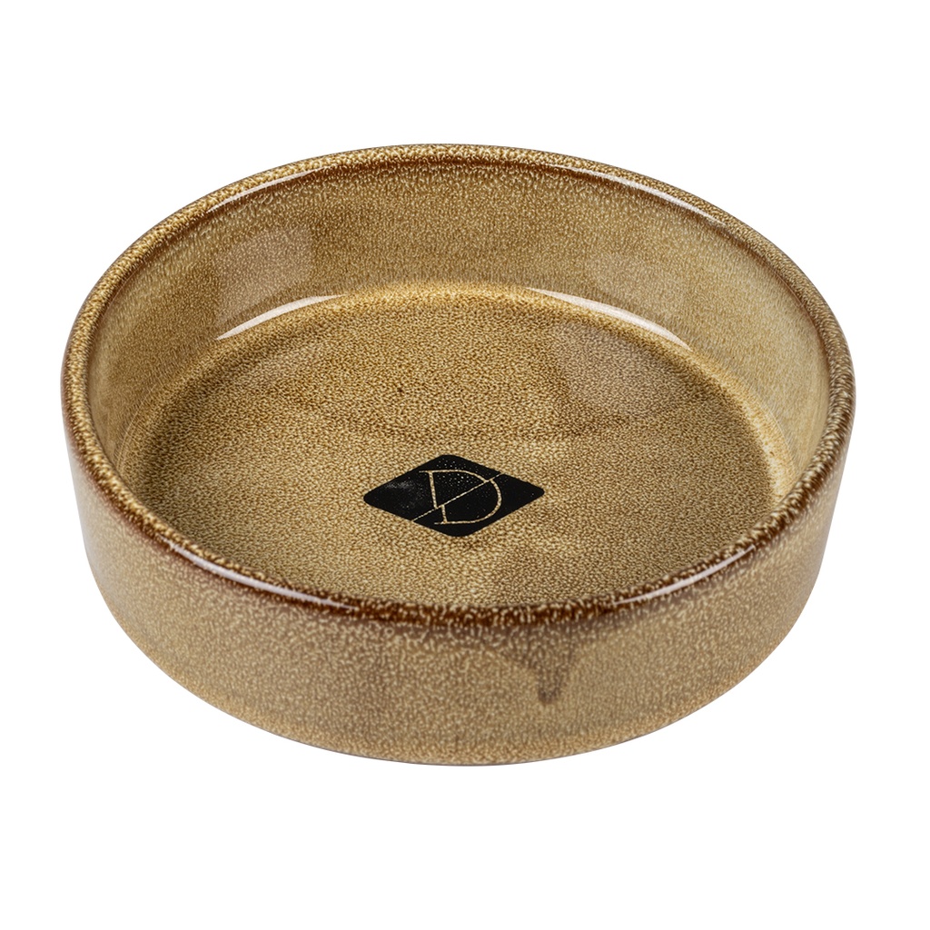 Jasper cat food and drink bowl sand