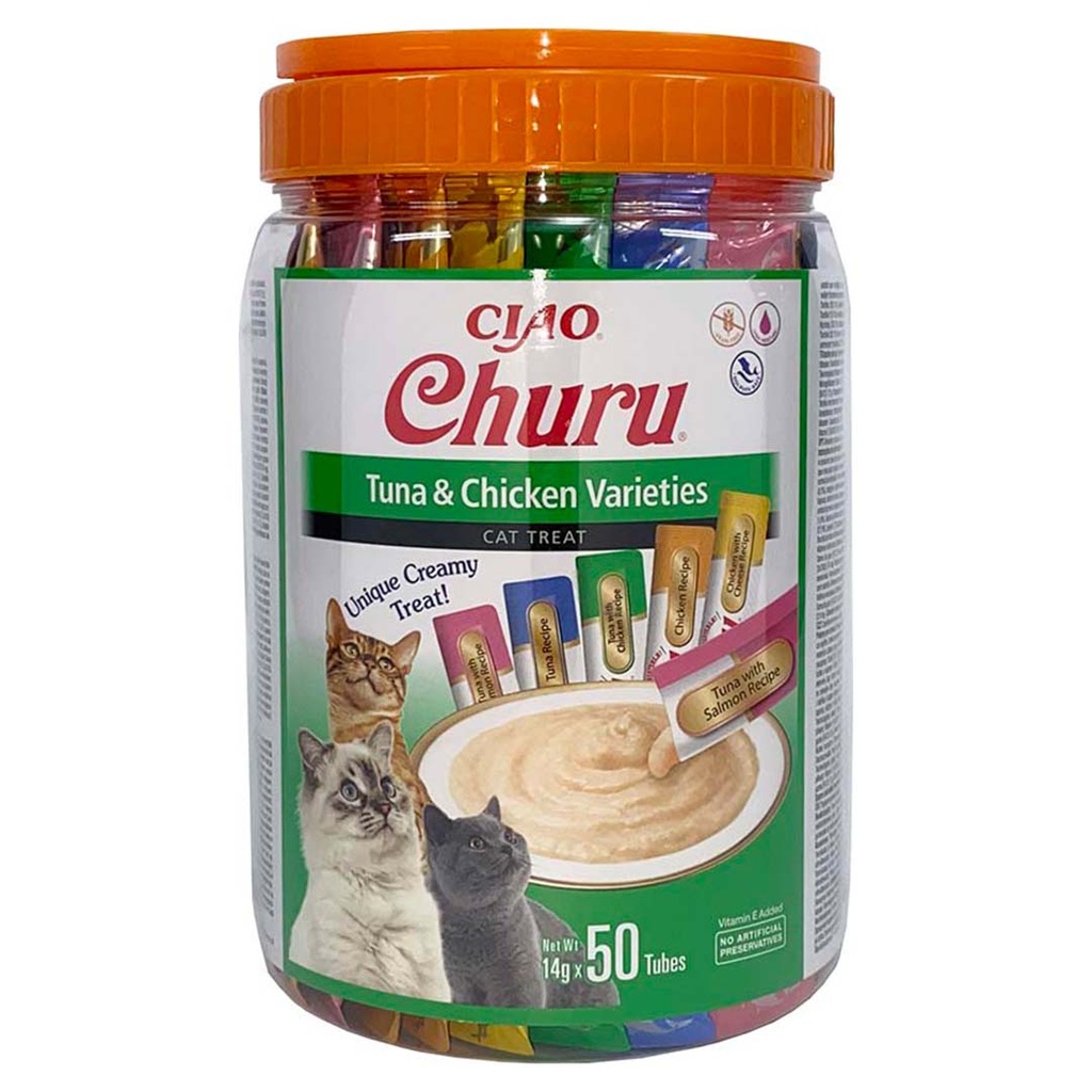 CIAO Churu tonijn & kip multipack