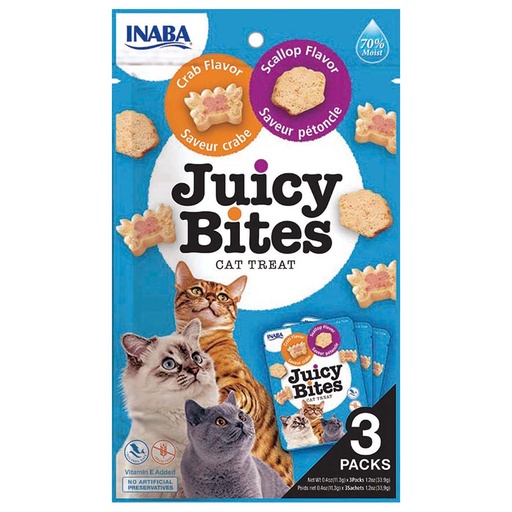 [61/EU703] CIAO Juicy Bites sint-jakobsschelp & krab smaak
