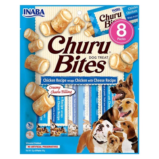 [61/EUD724] Hond Churu Bites wrap kip&kaas