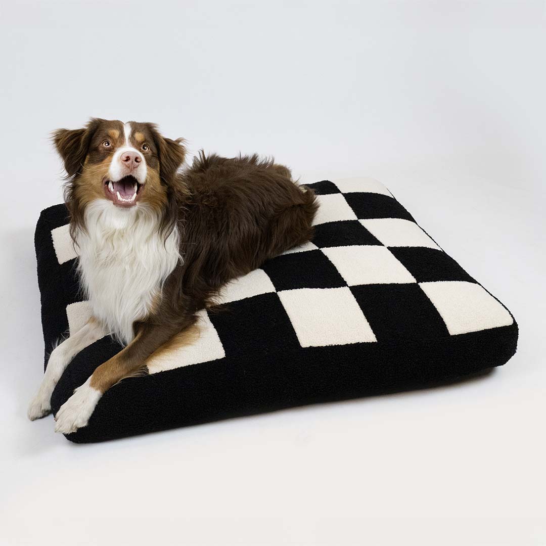 Hundekissen COZY BLOCK [schwarz/weiß (Schwarz)]