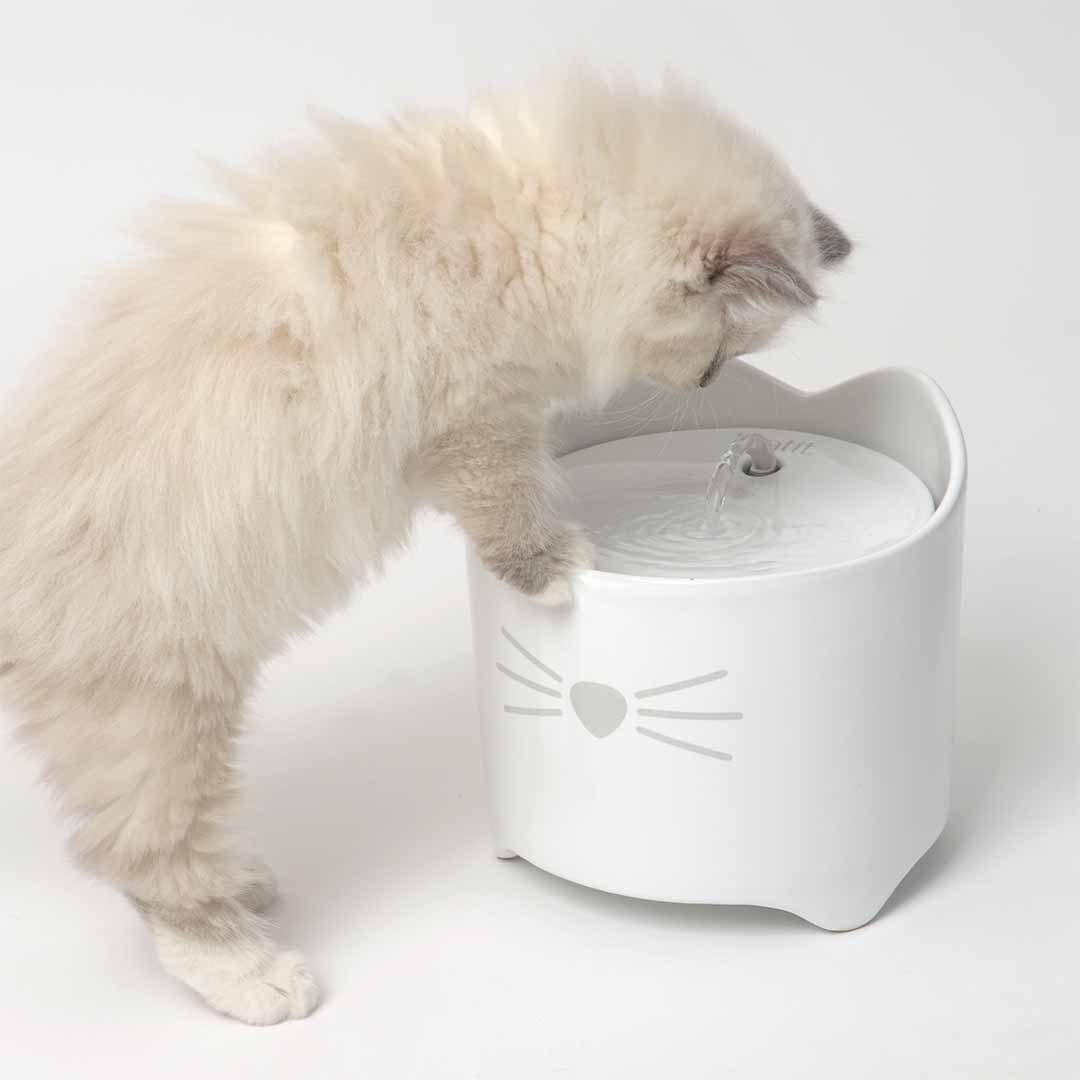 [33/43700] CA Pixi keramische drinkfontein [wit (Wit)]